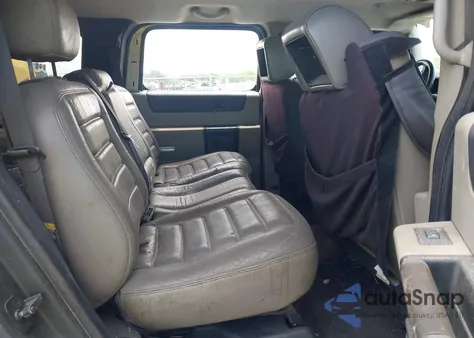 2003 Hummer H2 из США, поврежденный, VIN 5GRGN23U33H132071